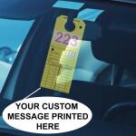 Custom Valet Parking Tickets