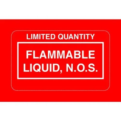 limited quantity label