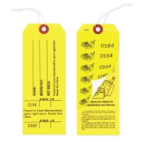 Bag Identification Tags, Manifold Construction with 6 Labels